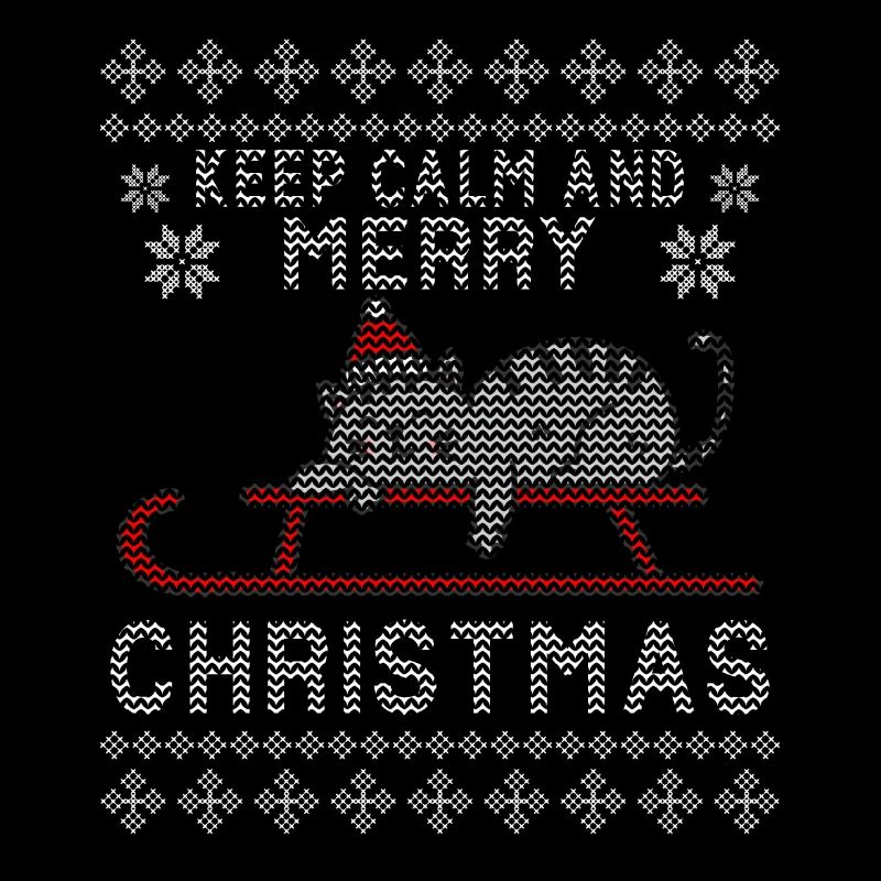vilain chat de noël