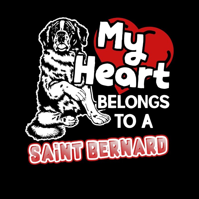 Mon cœur appartient à un Saint Bernard