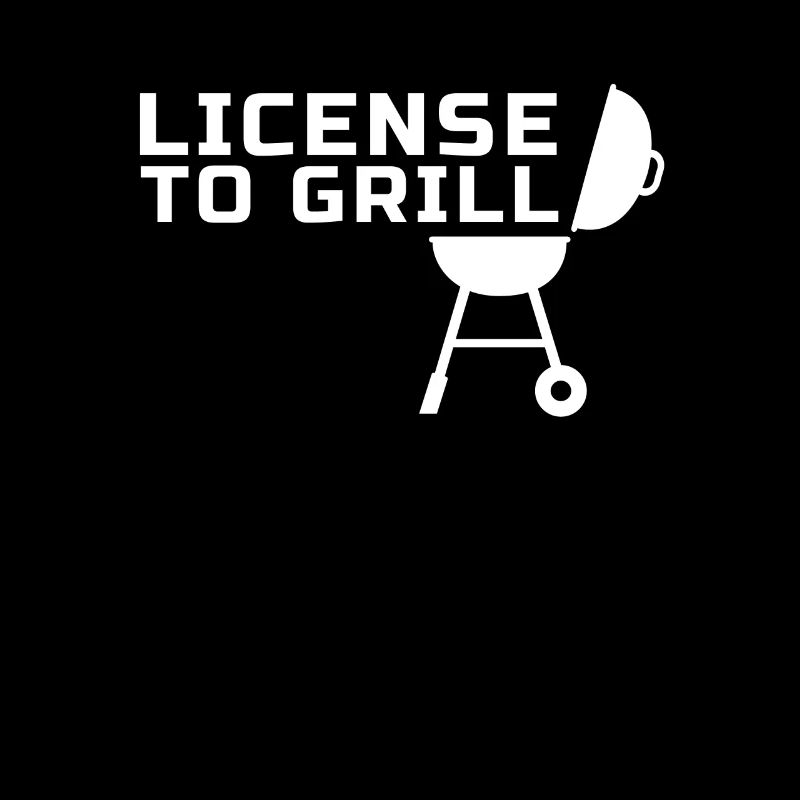 Permis de griller - Cadeau drôle de chef de grillade