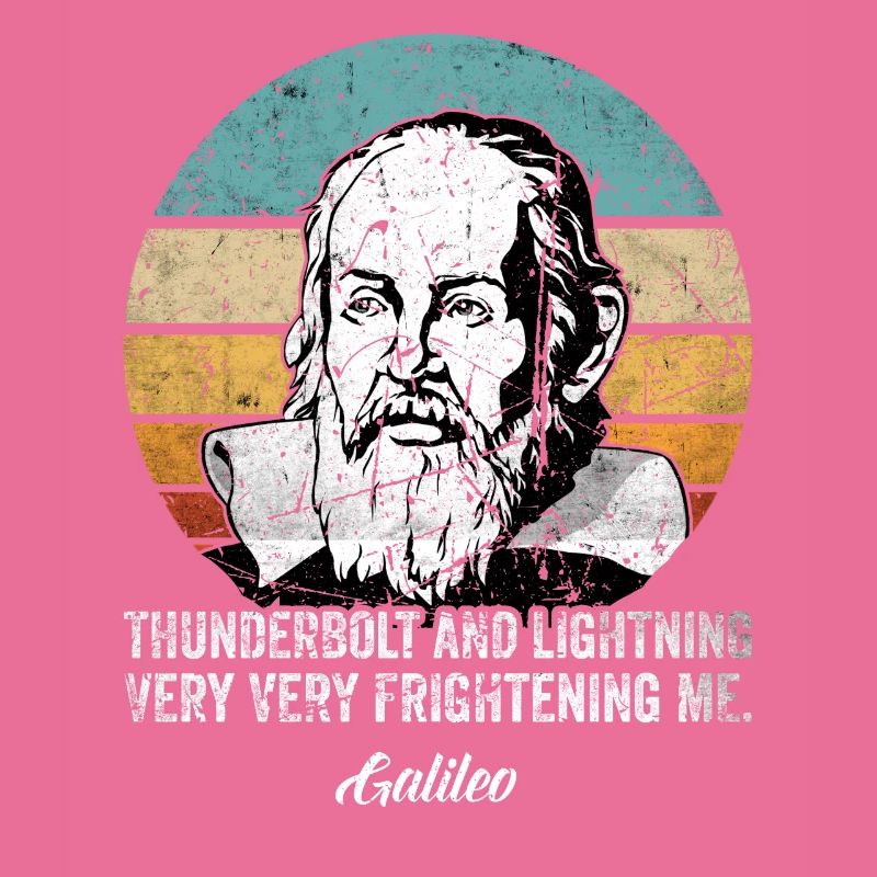 Thunderbolt lightning Galileo Philosoph Physik