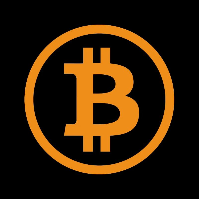 Bitcoin Logo Crypto Cryptocurrency Geschenk