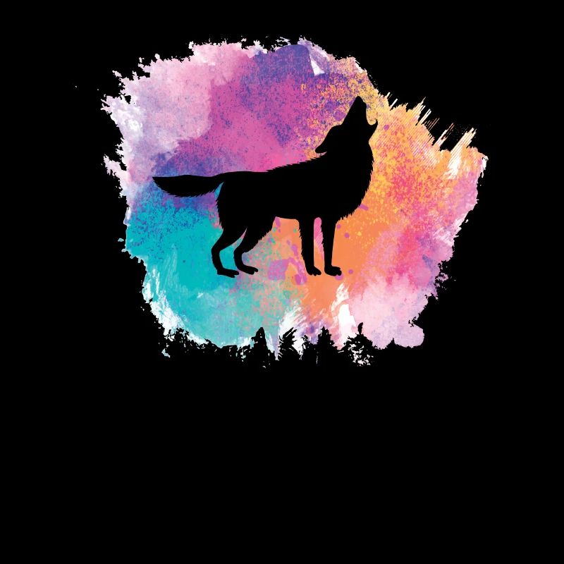 Wolf Dog Animal Wolves Pack Wilderness Forest Animals