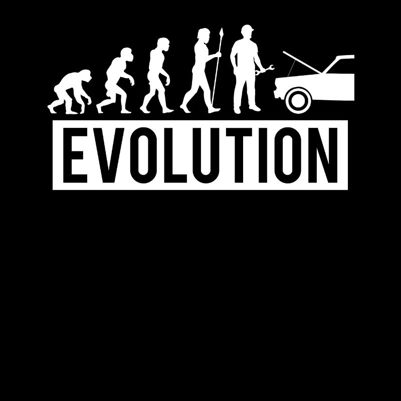 KFZ Mechaniker Evolution Auto Werkstatt Garage