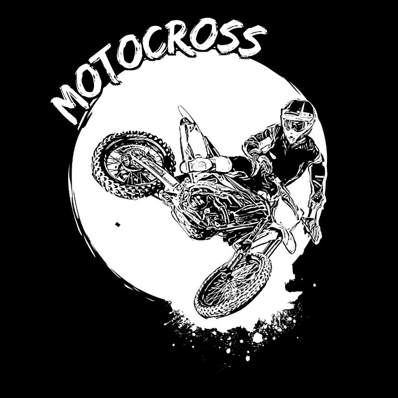Motocross Design Enduro / Geschenkidee / MX Retro
