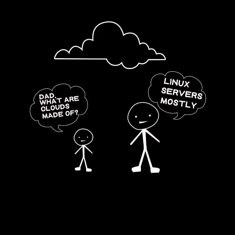Père et fils Linux