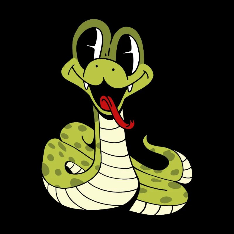 Cuddly cute snake