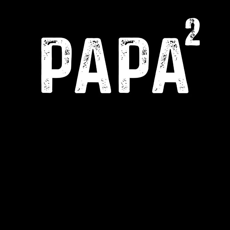 Papa Hoch 2 Zwilling Werdender Vater