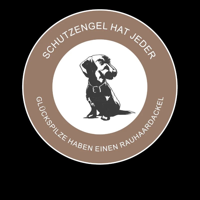 Schutzengel Rauhaardackel Dackel Dachshund Teckel