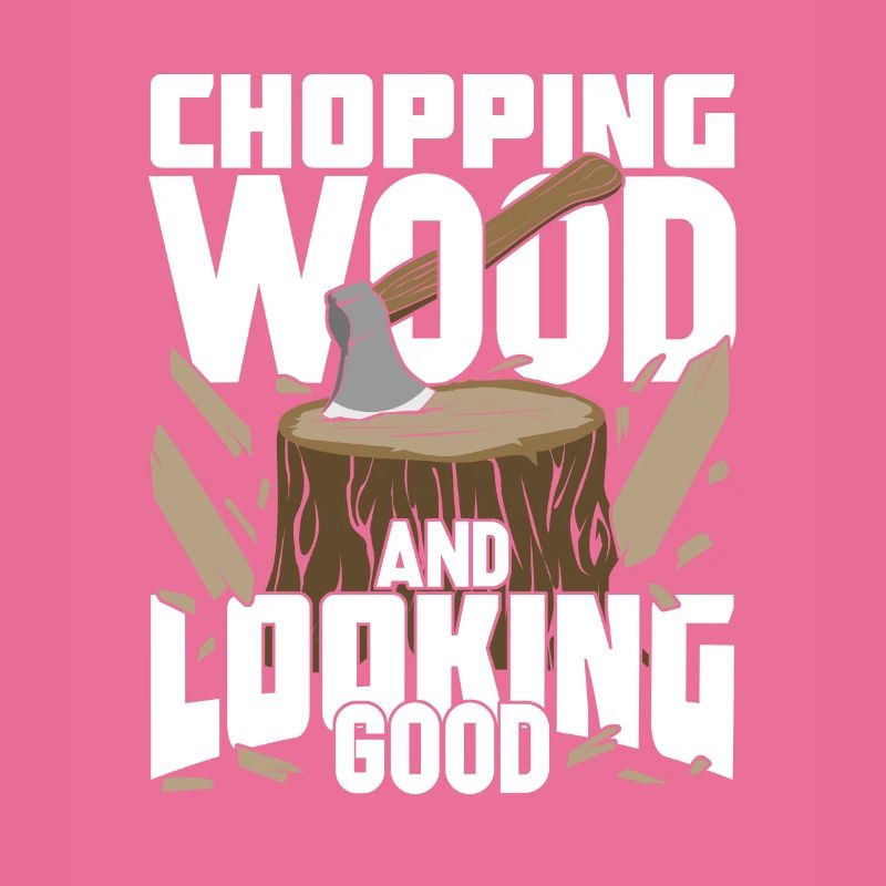Wood Making Chopping Axe Forest Worker Gift