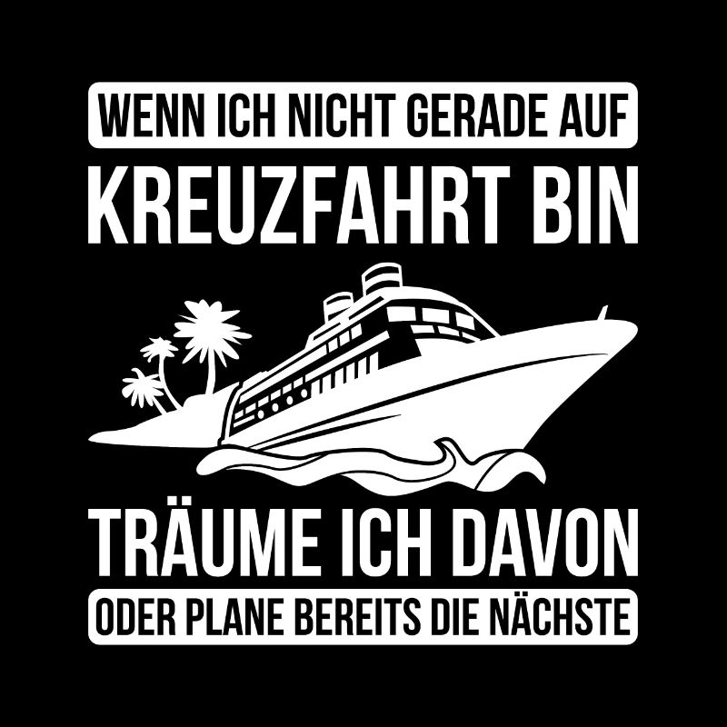 Wenn Ich Nicht Gerade Auf Kreuzfahrt Bin Geschenk