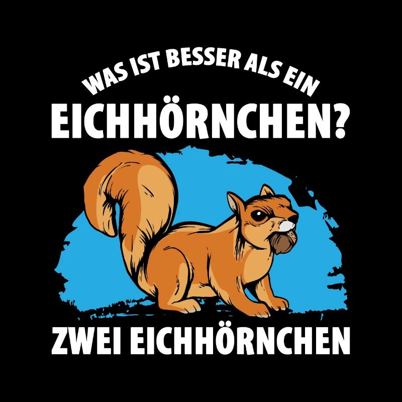 Was ist besser als ein Eichhörnchen? Zwei