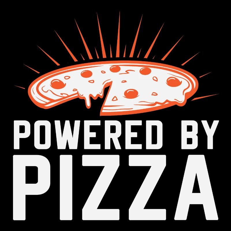 Powered by PIZZA Pizza ist der Sponsor