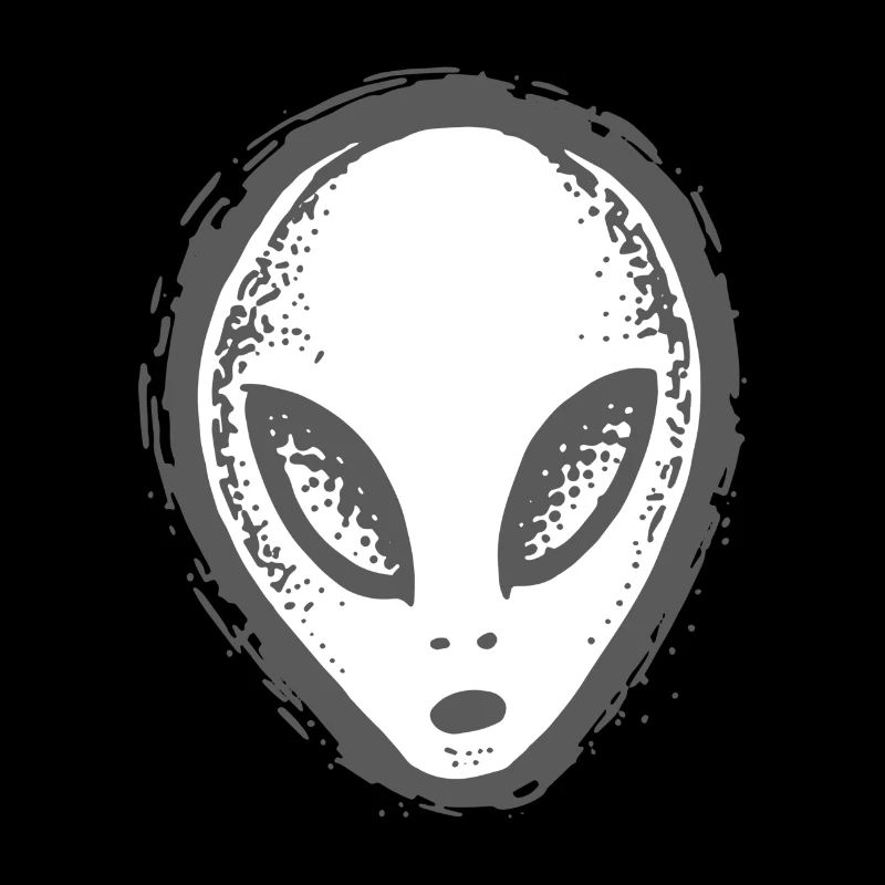 Alien alien visage tête cadeau