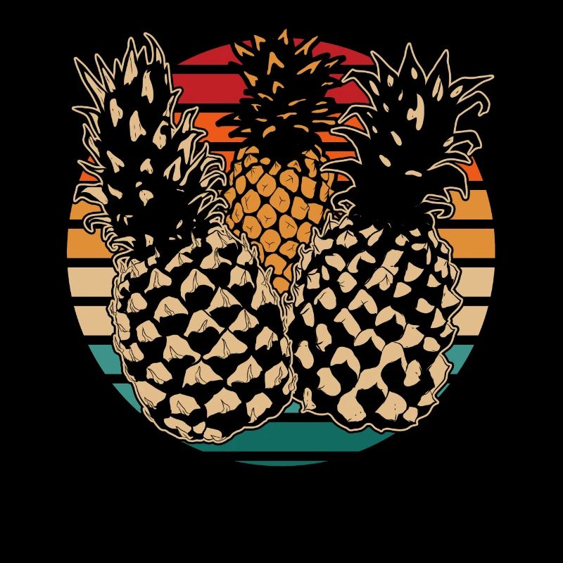 Cadeau vacances d’été Fruit Ananas tropical