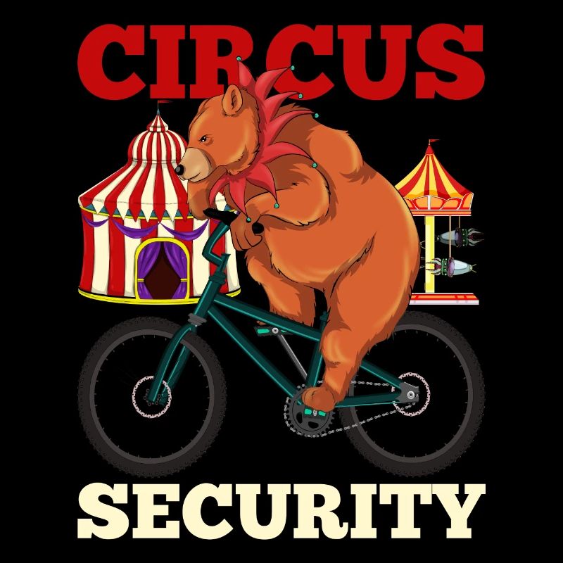 Bären Zirkus Security Wald Tier Geschenk Zirkus