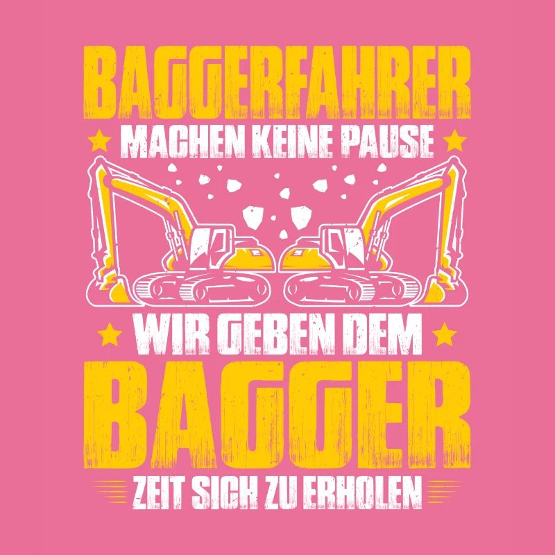 Baggerfahrer Baggerführer Heavy Equipment Operator