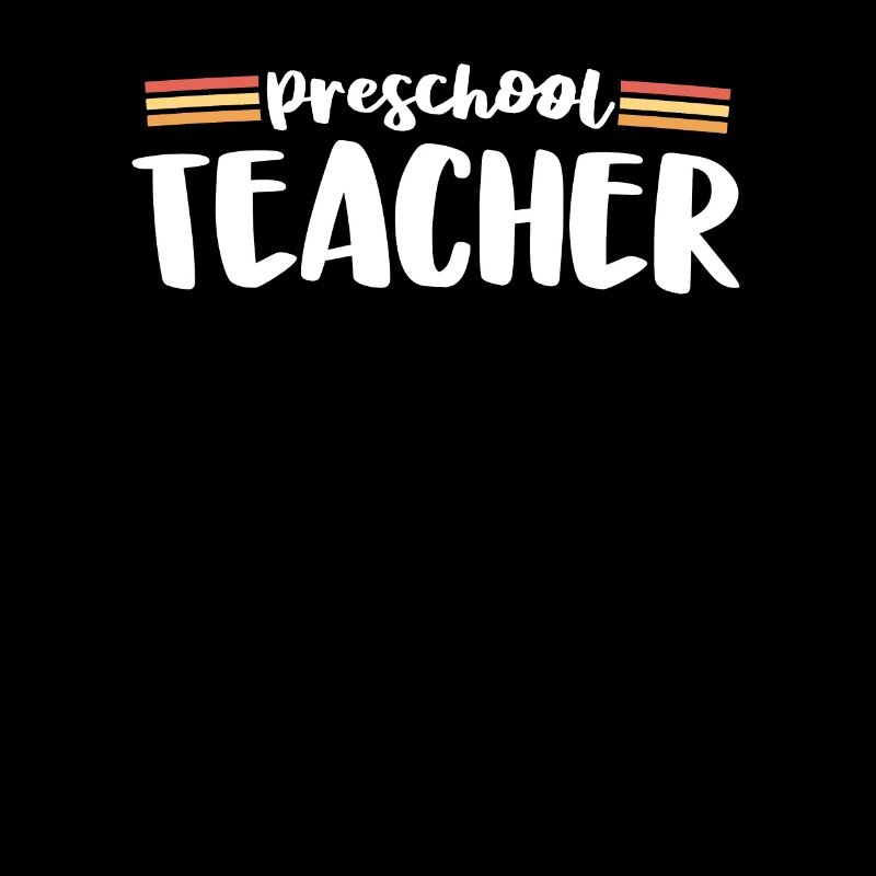 Retro Vorschullehrer Matching 70s Vintage Back