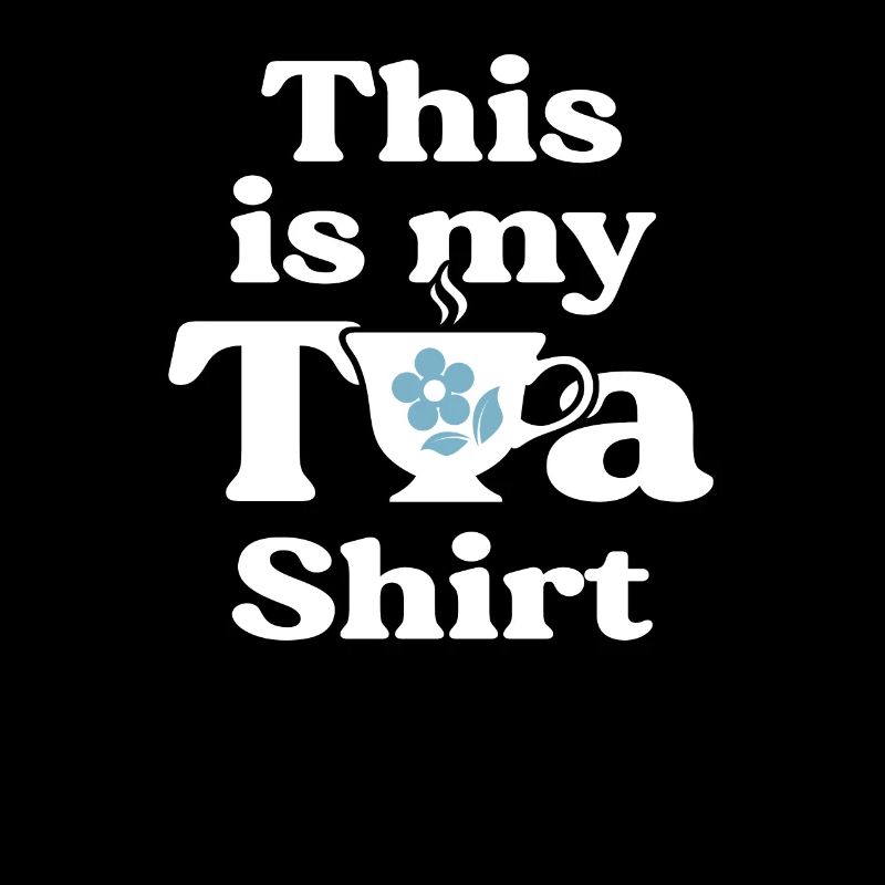Funny Tea Party This Is My Tea Shirt Pun Tea Time