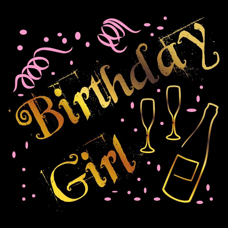 Mädchen Geburtstag feiern mit tollen Shirt