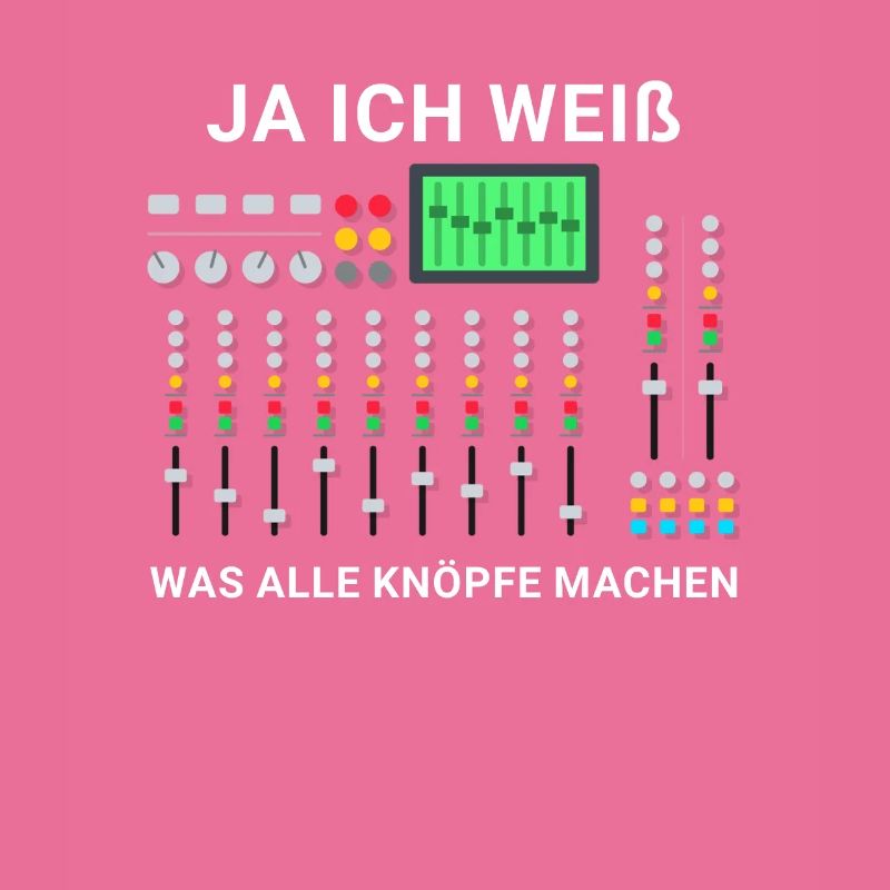 Tontechniker Engineer Mischpult Tontechnik