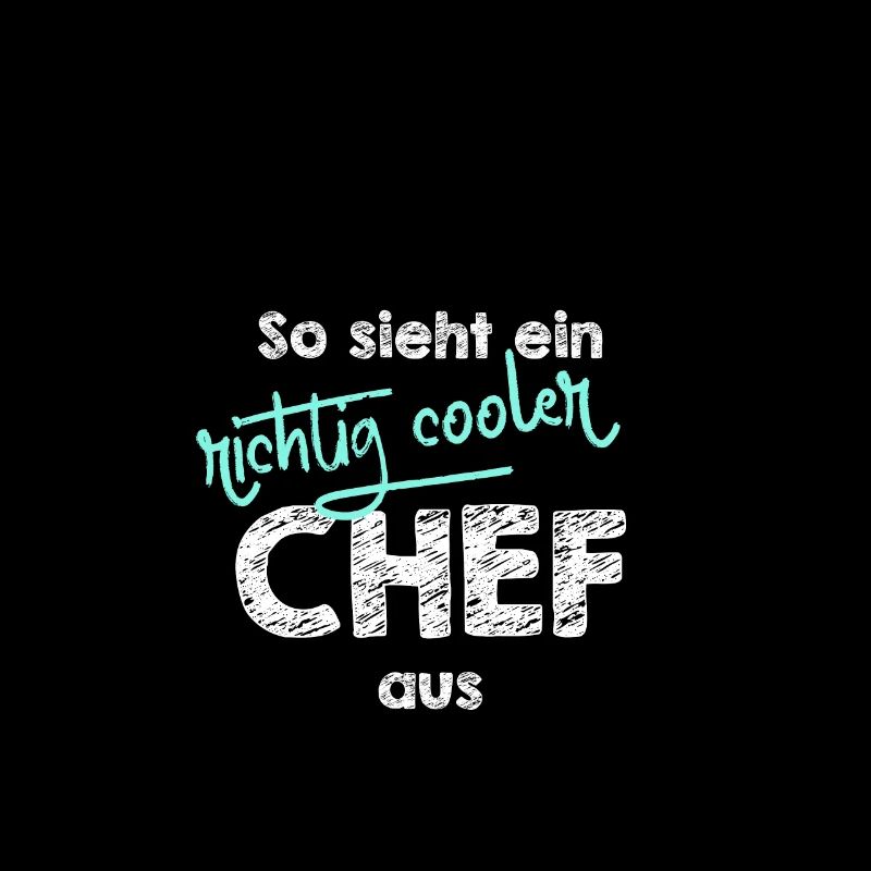 So sieht ein richtig cooler Chef aus Geschenkidee