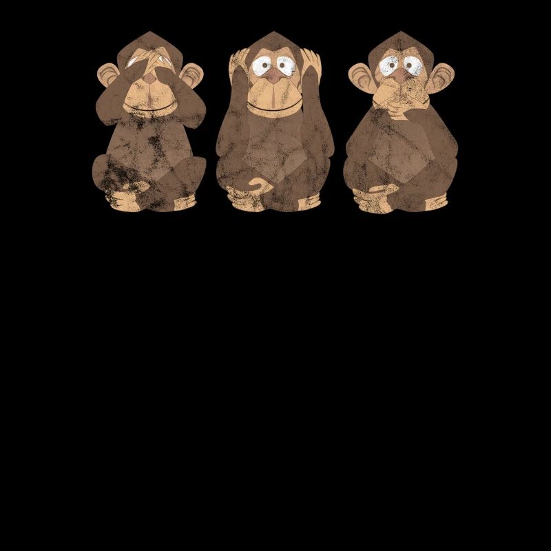 Monkey Gift Zoo Chimpanzee Gorilla Icon Comic