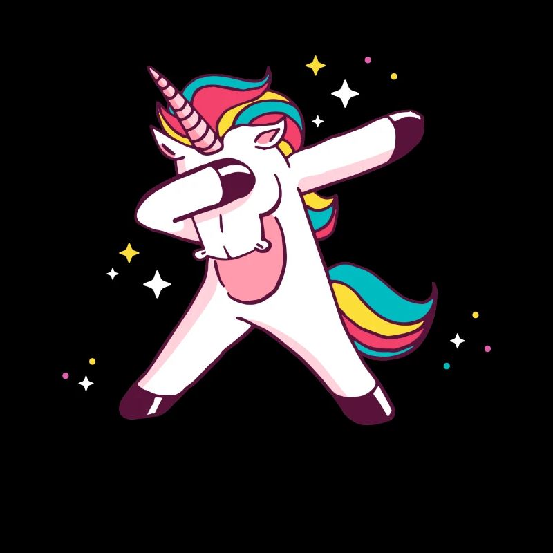 Dab Einhorn Unicorn