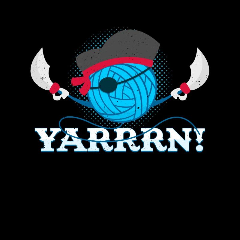 Yarrrn! Yarn Punce Crochet Knitting Gift