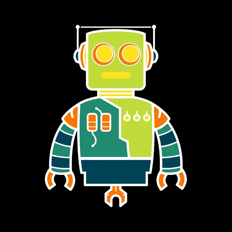 Colorful robot