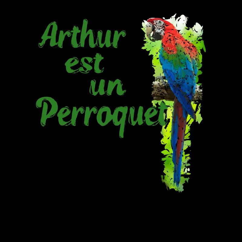 Arthur the parrot is learning French