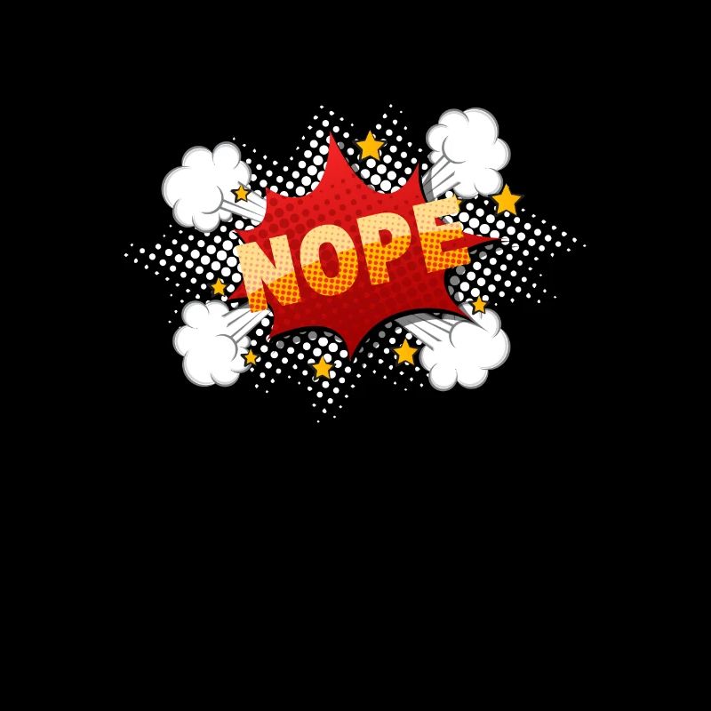 Nope Comic Sprechblase