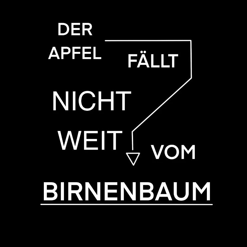Der Apfel fällt nicht weit
