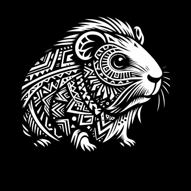 Cochon d'Inde tribal