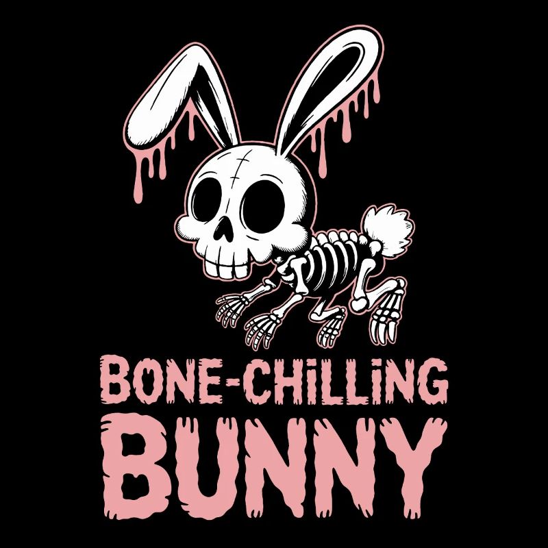 Bone-Chilling Bunny Halloween 