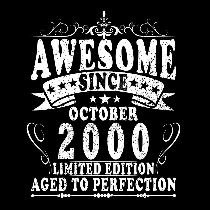25e anniversaire Original Octobre Année 2000