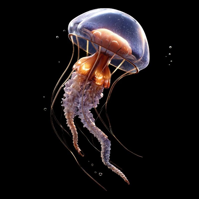 Méduse Méduse de feu Méduse Méduse mignonne