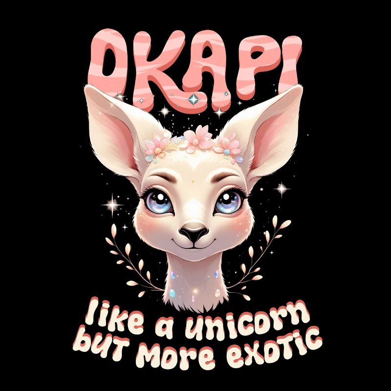 L’okapi comme une licorne mais plus exotique