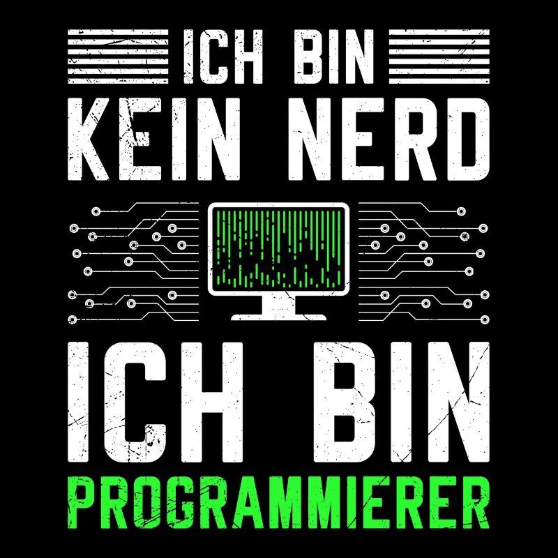 Ordinateur Je ne suis pas un nerd Je suis un programmeur
