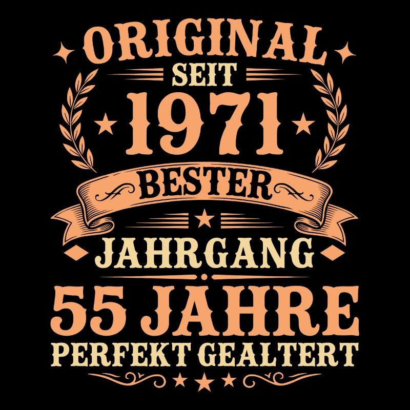 Original seit 1971 Retro 55. Geburtstag Geschenk