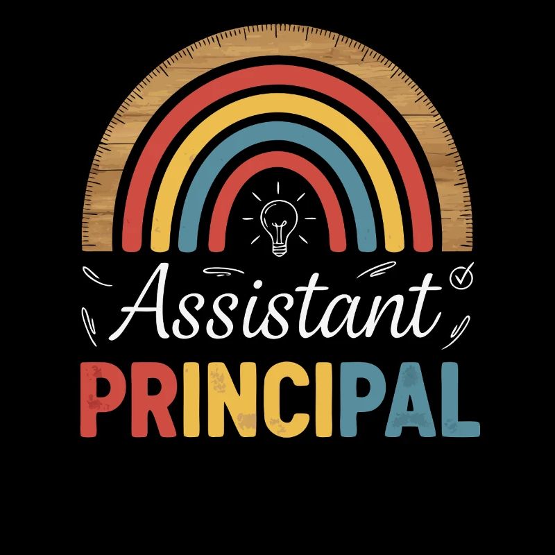 Assistant Principal Rainbow Retro