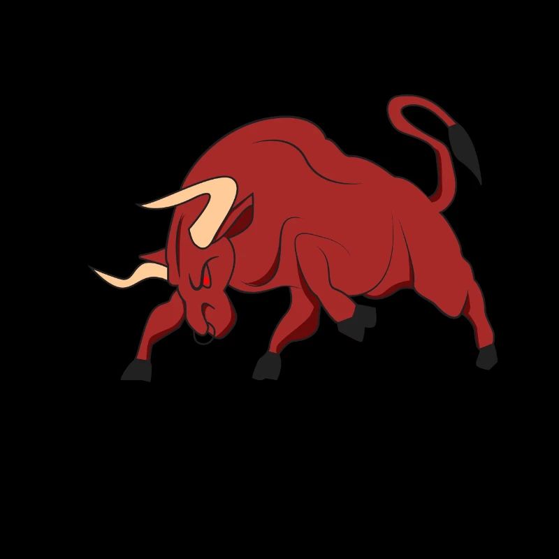 Wütender Stier Toro Geschenkidee