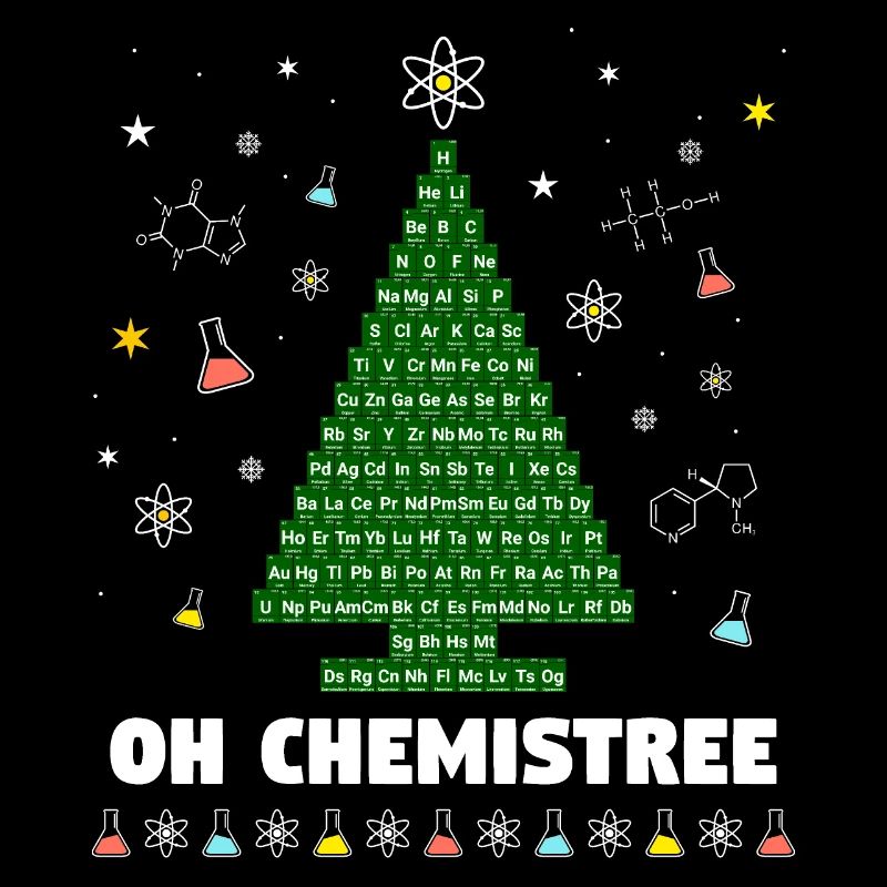 Chemistree Christbaum Chemie Periodensystem