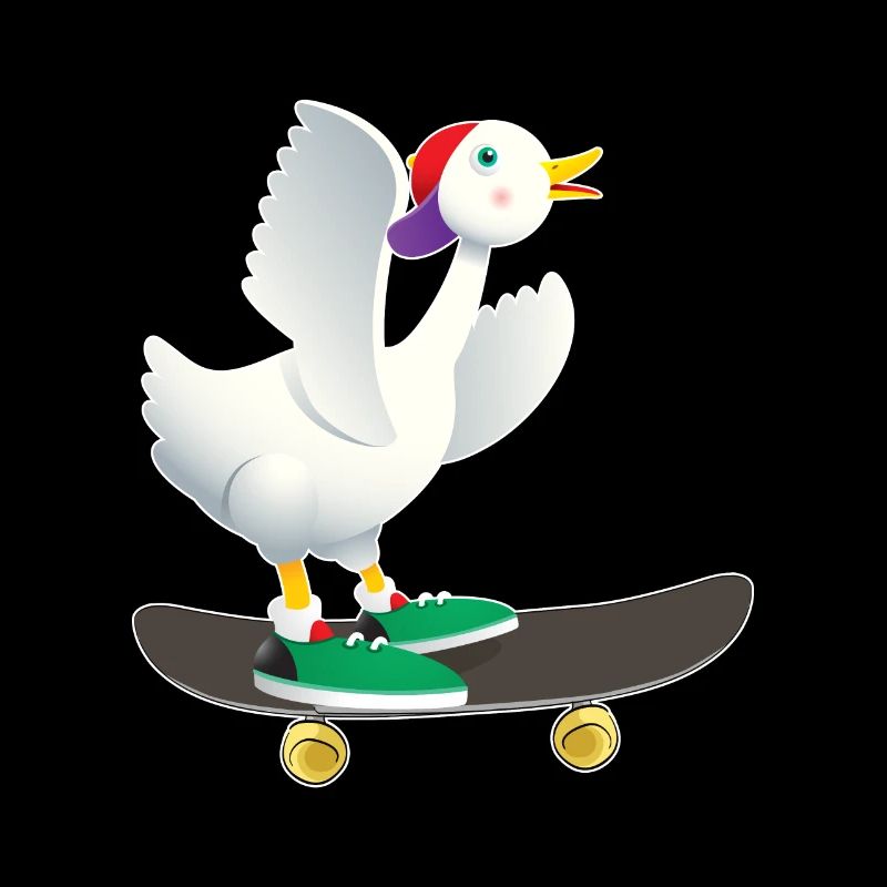 Skater duck