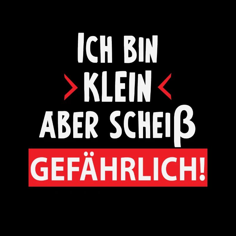 ICH BIN KLEIN ABER SCHEIß GEFÄHRLICH SHIRT