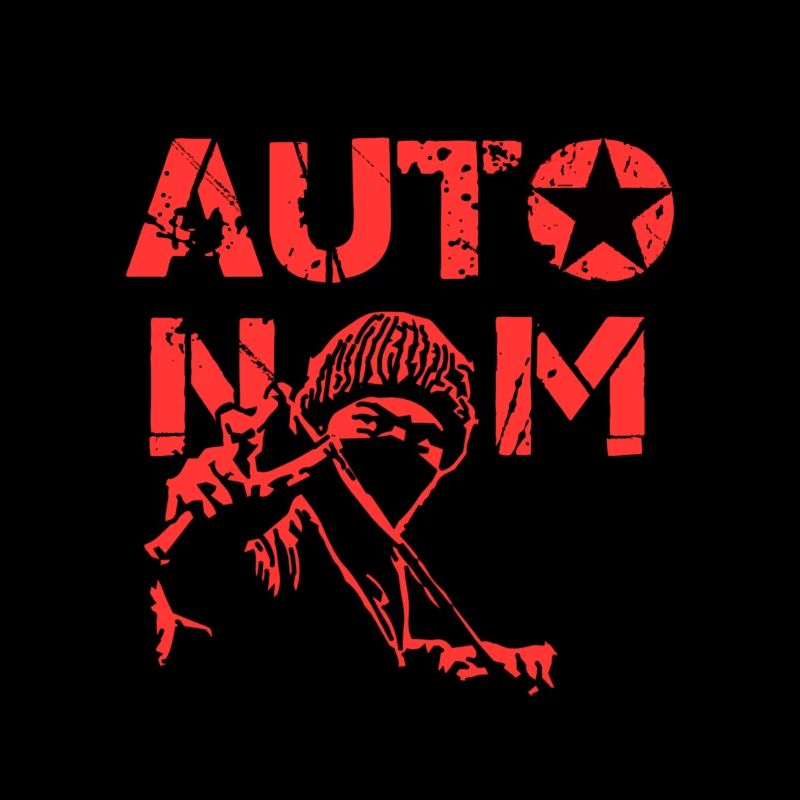 Autonome en rouge