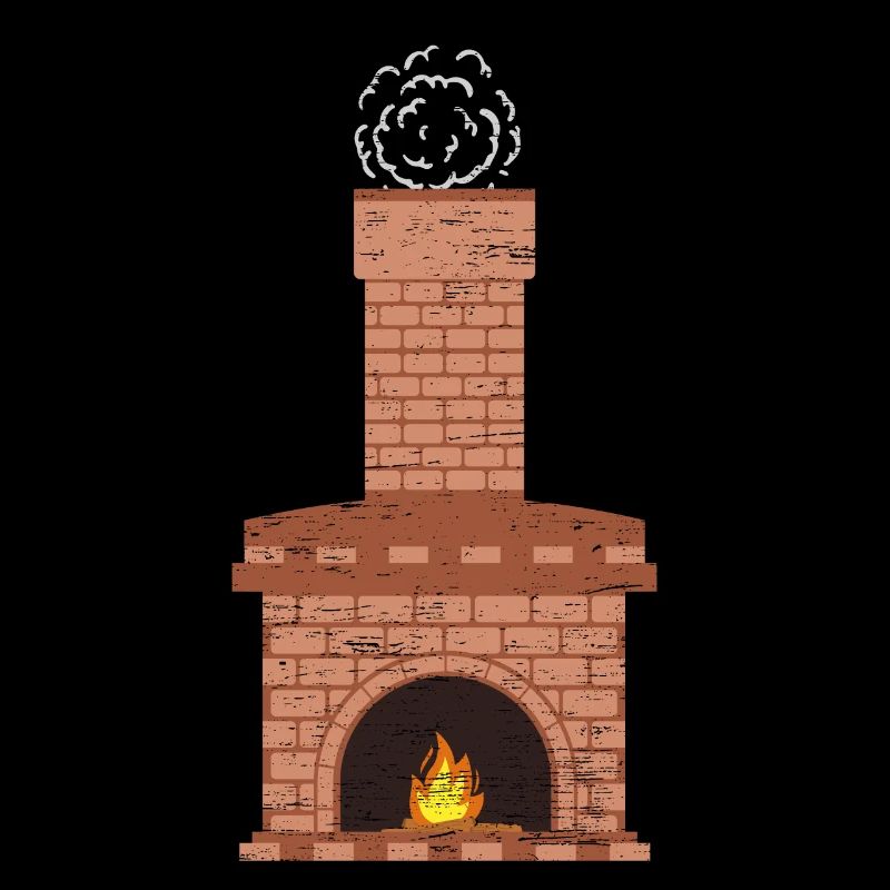 Chimney Fireplace Christmas Ugly Gift