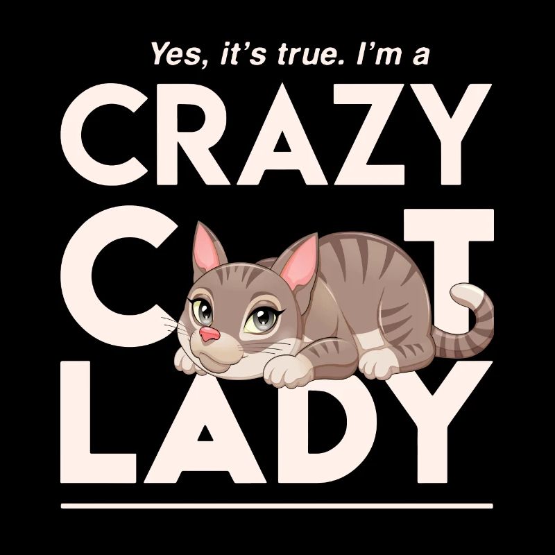 Oui, c'est vrai, je suis une dame de chat folle