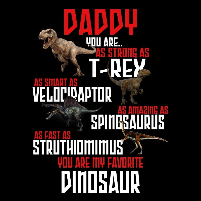 Papa saurus, daddysaurus papa dinosaure