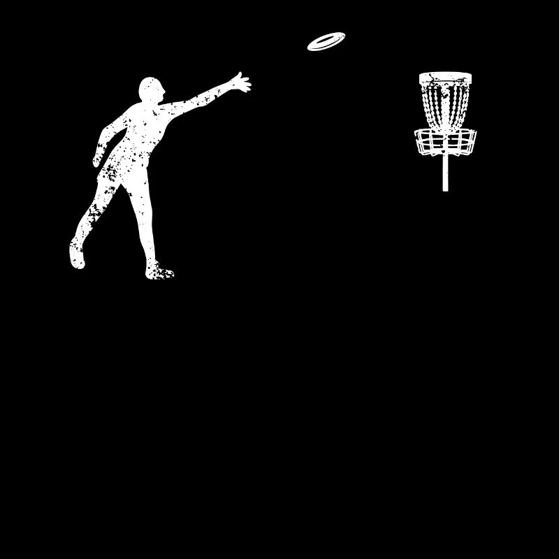 Disc Golfer Volant de vol panier cible