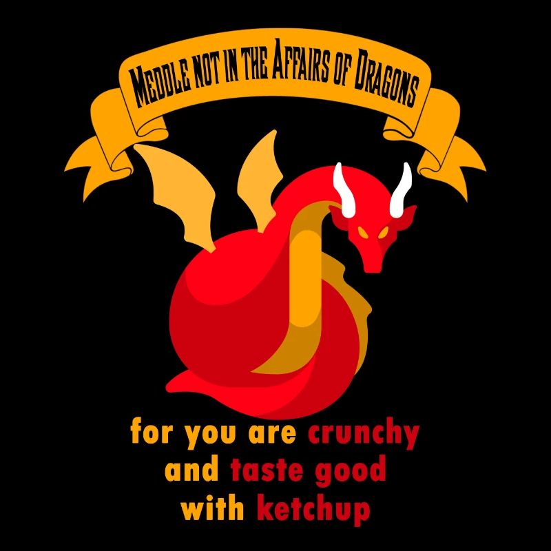 Funny saying for dragon lovers